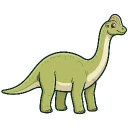 Cartoon of Abrosaurus