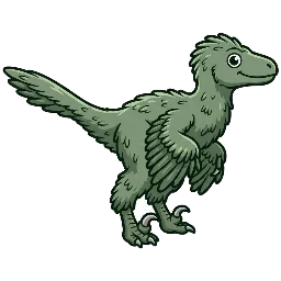 Cartoon of Achillobator