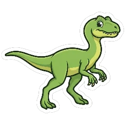 Cartoon of Afrovenator