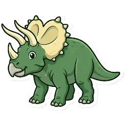 Cartoon of Agujaceratops