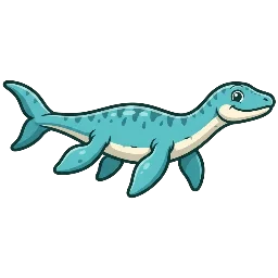 Cartoon of Aigialosaurus
