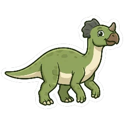 Cartoon of Albalophosaurus