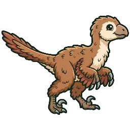 Cartoon of Alvarezsaurus