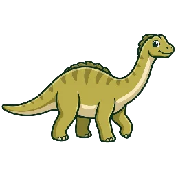 Cartoon of Ammosaurus