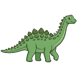 Cartoon of Ampelosaurus