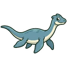 Cartoon of Anarosaurus
