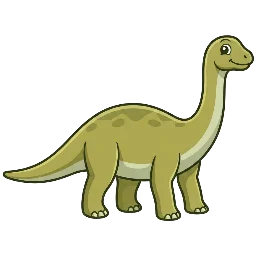 Cartoon of Anchisaurus