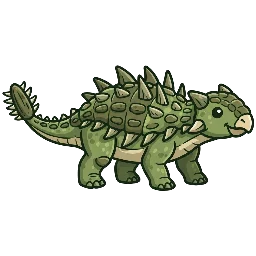Cartoon of Antarctopelta