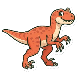 Cartoon of Aoniraptor