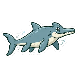 Cartoon of Apatodonosaurus