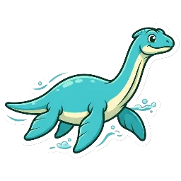 Cartoon of Aphrosaurus