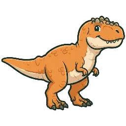 Cartoon of Appalachiosaurus