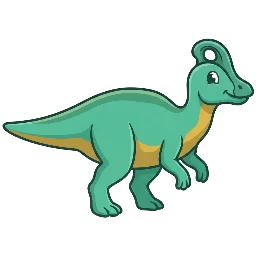 Cartoon of Aralosaurus