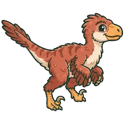 Cartoon of Atrociraptor