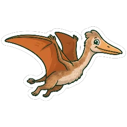 Cartoon of Aurorazhdarcho