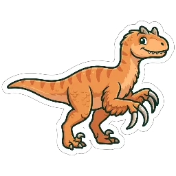 Cartoon of Australovenator