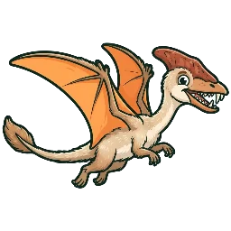 Cartoon of Austriadactylus