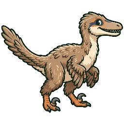 Cartoon of Austroraptor