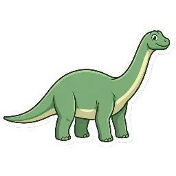 Cartoon of Barapasaurus