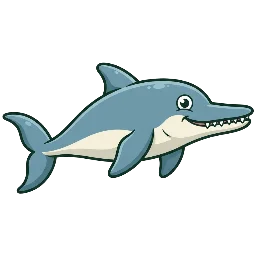 Barracudasaurus, joonistatud