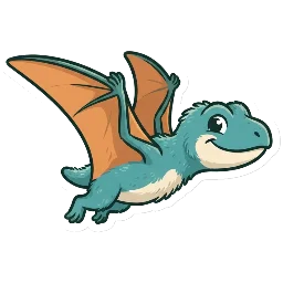 Cartoon of Batrachognathus