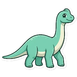 Cartoon of Bellusaurus