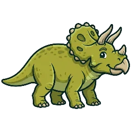Cartoon of Bisticeratops