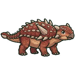 Cartoon of Borealopelta