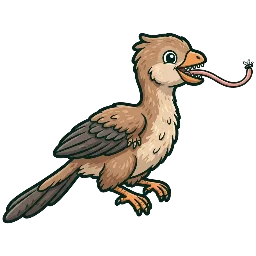 Cartoon of Brevirostruavis