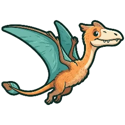 Cartoon of Cacibupteryx