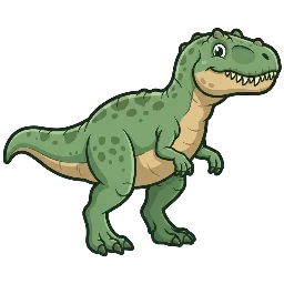 Carcharodontosaurus, joonistatud