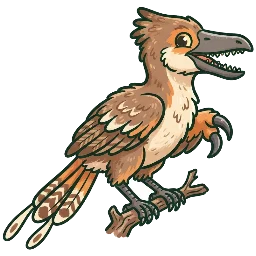 Cartoon of Cathayornis
