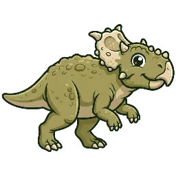 Cartoon of Chaoyangsaurus
