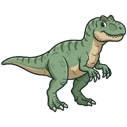 Chilantaisaurus, joonistatud