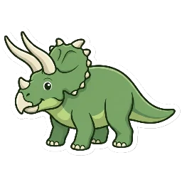 Cartoon of Coahuilaceratops