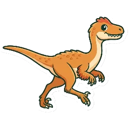 Cartoon of Coelurus