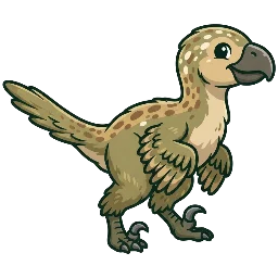 Conchoraptor, joonistatud