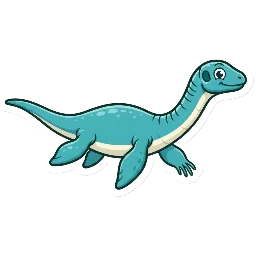 Cartoon of Dactylosaurus