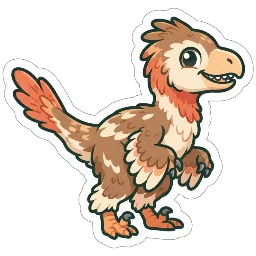 Cartoon of Dalianraptor