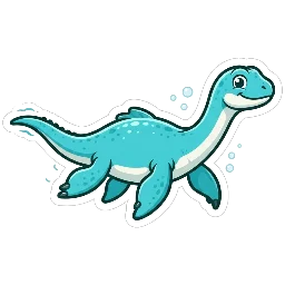 Cartoon of Dianopachysaurus