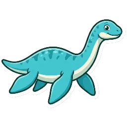 Cartoon of Discosaurus