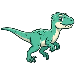 Cartoon of Dracoraptor