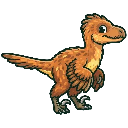 Cartoon of Dromaeosauroides