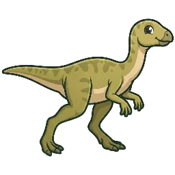 Cartoon of Dryosaurus