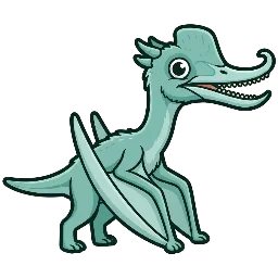 Cartoon of Dsungaripterus