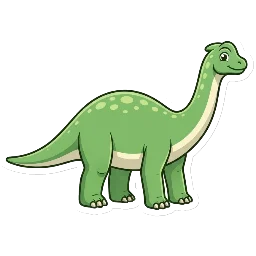 Cartoon of Dyslocosaurus