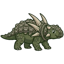 Cartoon of Edmontonia