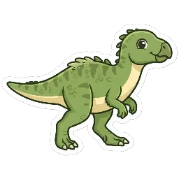 Cartoon of Emiliasaura