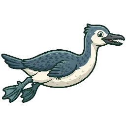 Cartoon of Enaliornis