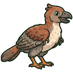 Cartoon of Enantiornis